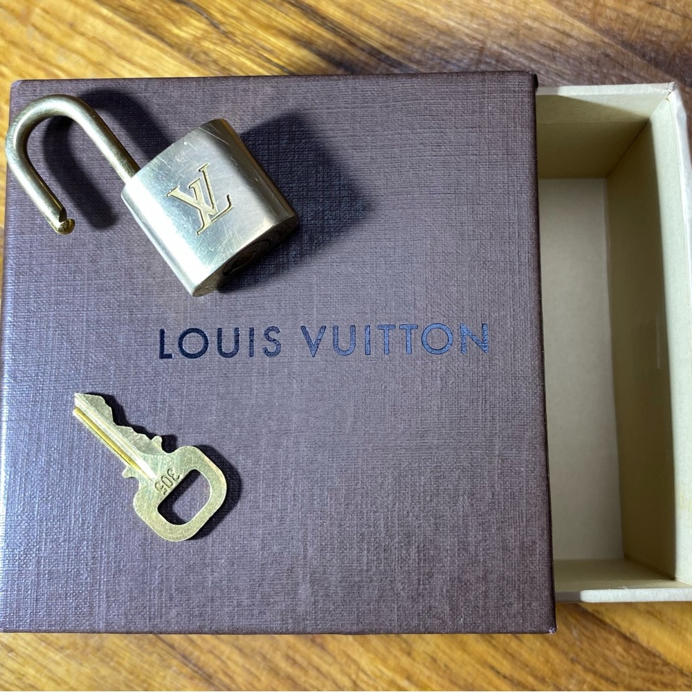 Authentic Louis Vuitton Lock and key